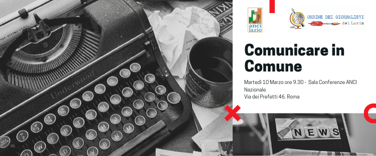 Comunicare in Comune, il corso a Roma il 10 marzo