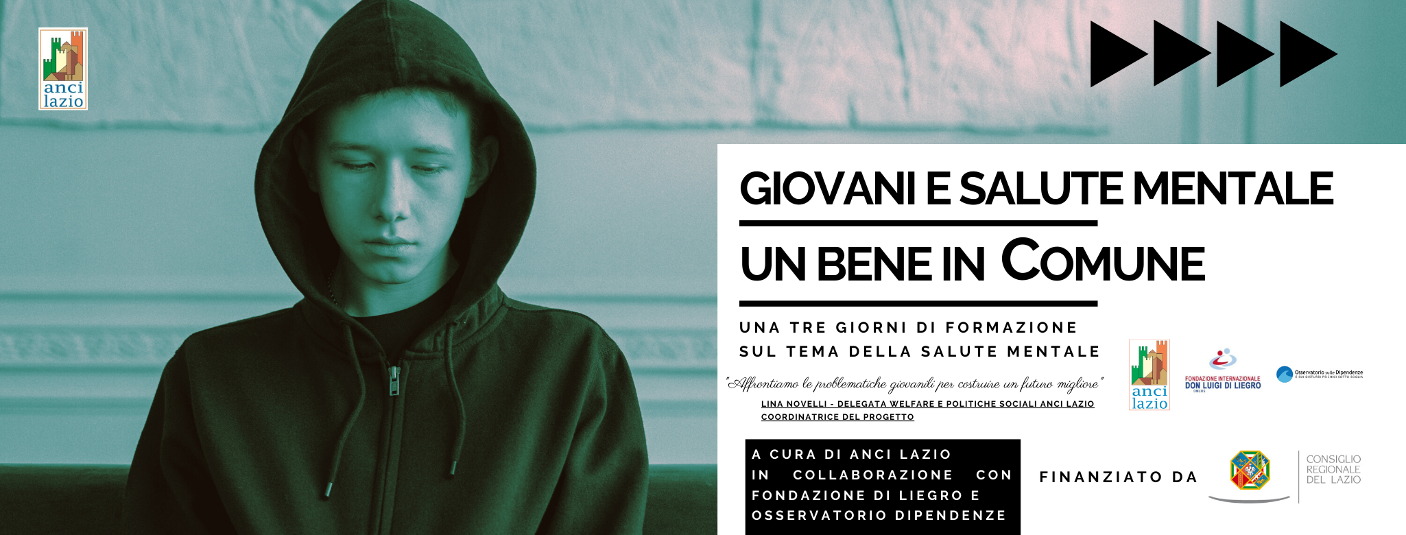 Giovani e Salute Mentale, un bene in Comune, la tre giorni di webinar dedicata al benessere psicologico dei giovani